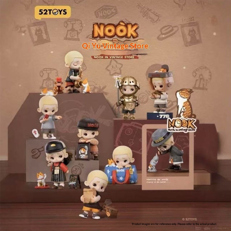Vintage Collectibles Store - オリジナル ヌック ブラインドボックス フィギュア ヴィンテージストアシリーズ コレクタブルアートトイ