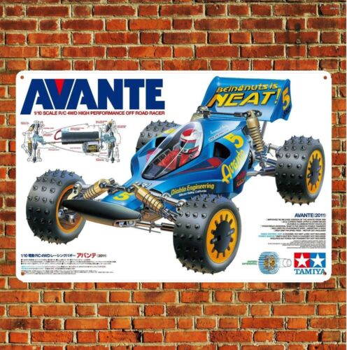 メタルポスター ヴィンテージRCカー ティンサイン プラク  - Vintage Collectible Plates のレビューと価格