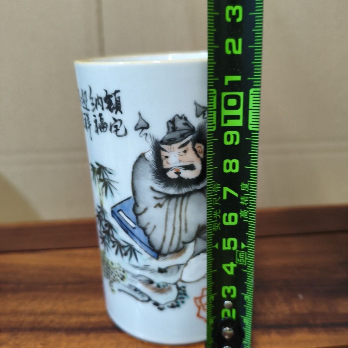 ヴィンテージ手描きパステル磁器中馗キャラクターブラシポット絶 - Vintage Collectible Pens のレビューと価格