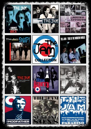1P、金属製の看板「THE JAM COLLECTION」、 - Vintage Collectible Posters のレビューと価格