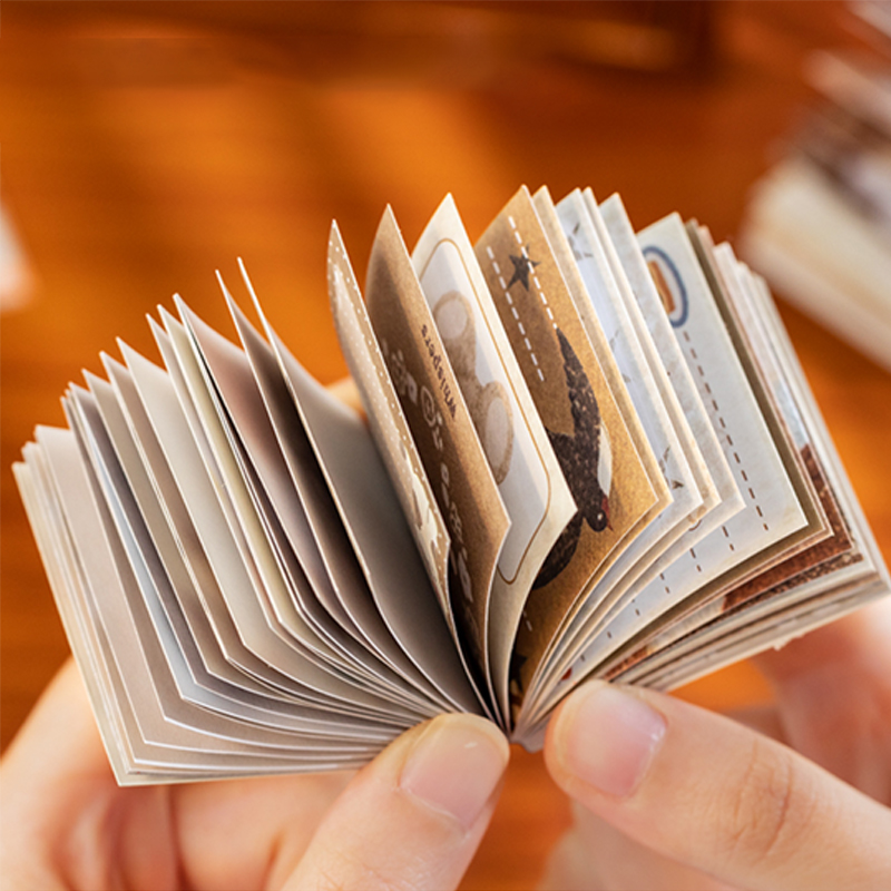 Mr. Paper 50枚入りタイムレターステッカーブック  - Vintage Collectible Books のレビューと価格