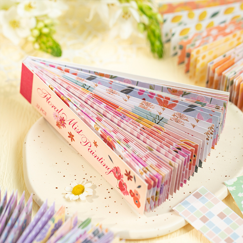 Mr.Paper 32枚入りロングストリップ和紙ステッカーブ - Vintage Collectible Books のレビューと価格