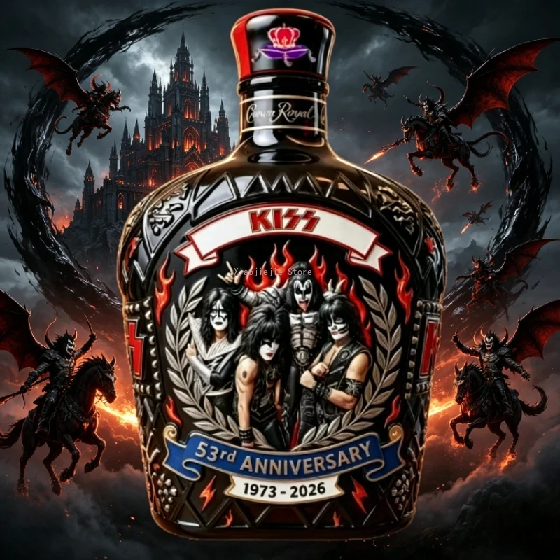 ヴィンテージロック音楽をテーマにしたウイスキーデキャンタ。コ - Vintage Collectible Liquor Bottles のレビューと価格